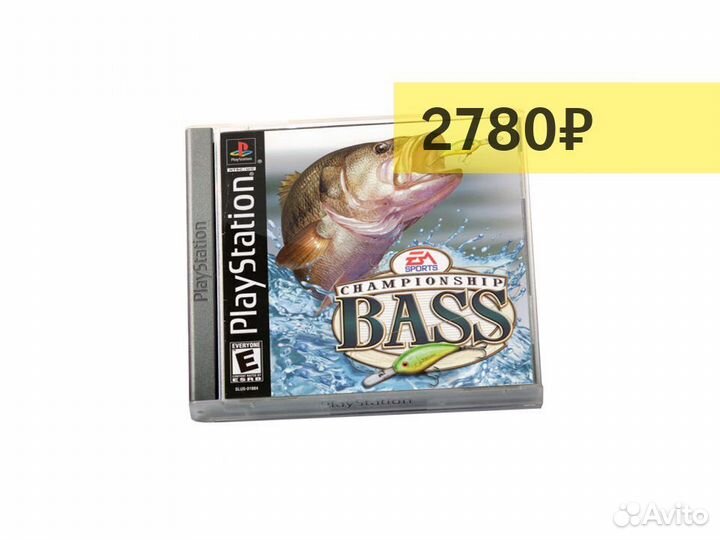 Championship Bass, б/у (PS One)