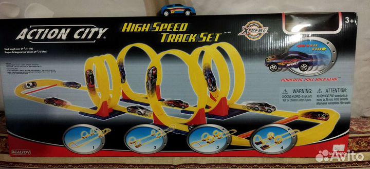 Автотрек с машинкой
