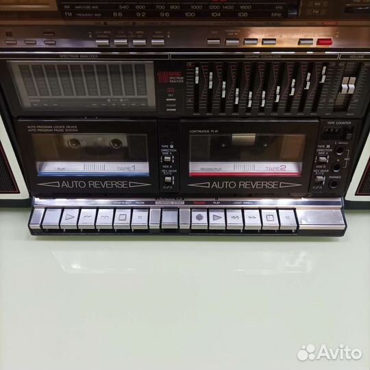 Магнитофон кассетный Sharp 939z(bk) 1987 год