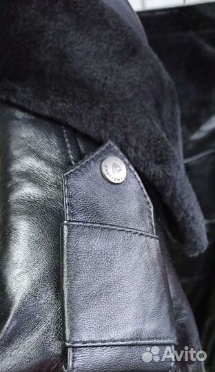 Куртка мвд кожаная укороченная