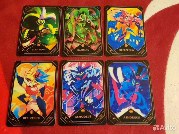 Карточки Адский босс. Одна звезда