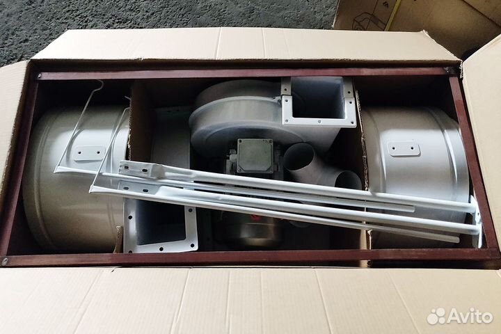 Аспирация двухмешковая / пылеулавливающий агрегат