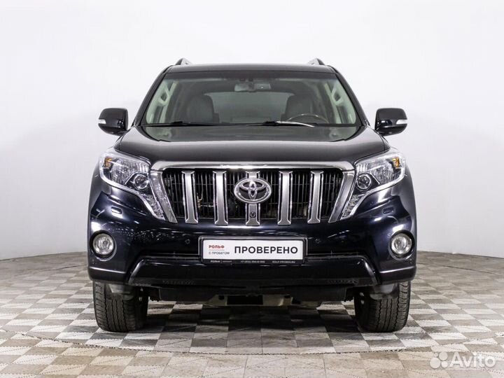 Toyota Land Cruiser Prado 2.8 AT, 2016, 136 397 км