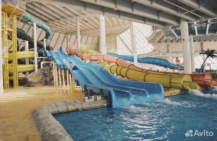 Горки для акварарка, аквагорки