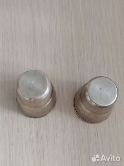 Серебряные стопки. 916 проба