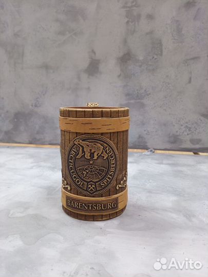 Пивная кружка из бересты