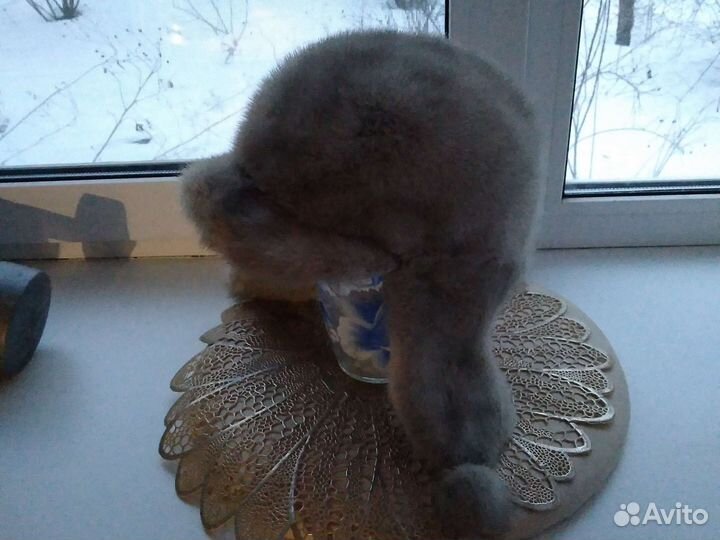 Шапка норковая 55 размер