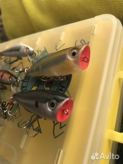 Воблеры lucky john basara 56 попперы YO zuri 50