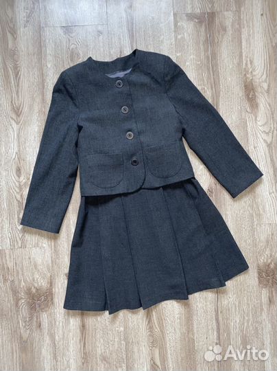 Школьная форма Смена пиджак и сарафан 122