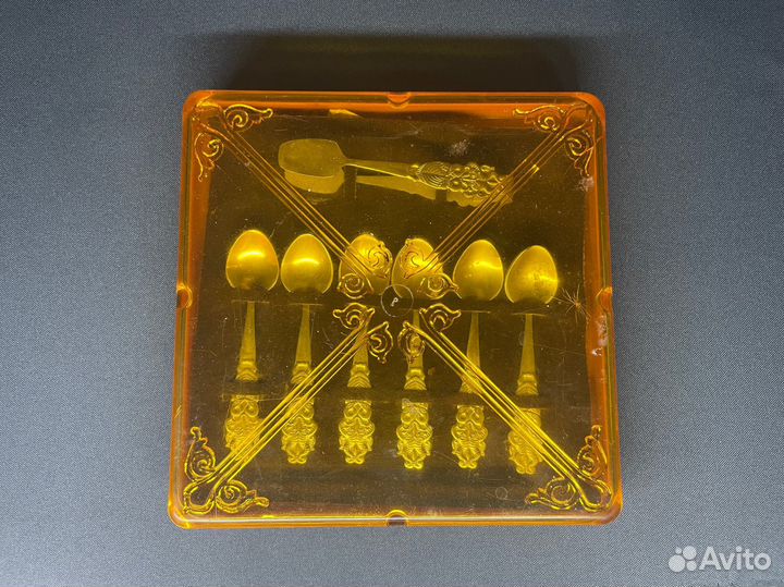 Ложки кофейные Мельхиор