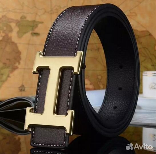 Ремень кожаный. hermes