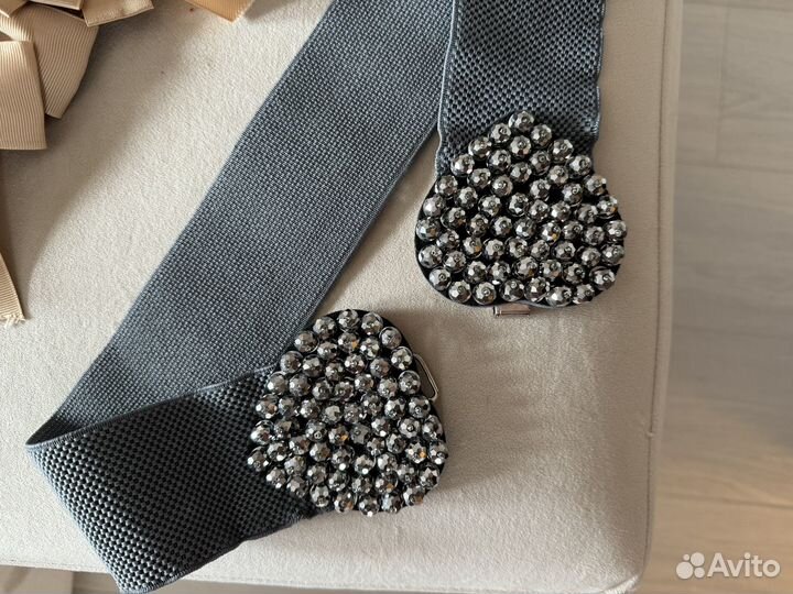 Ремень пояс эластичный женский(комплект) 2 шт