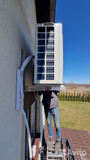 Кондиционеры с проф установкой на 10-1000м2