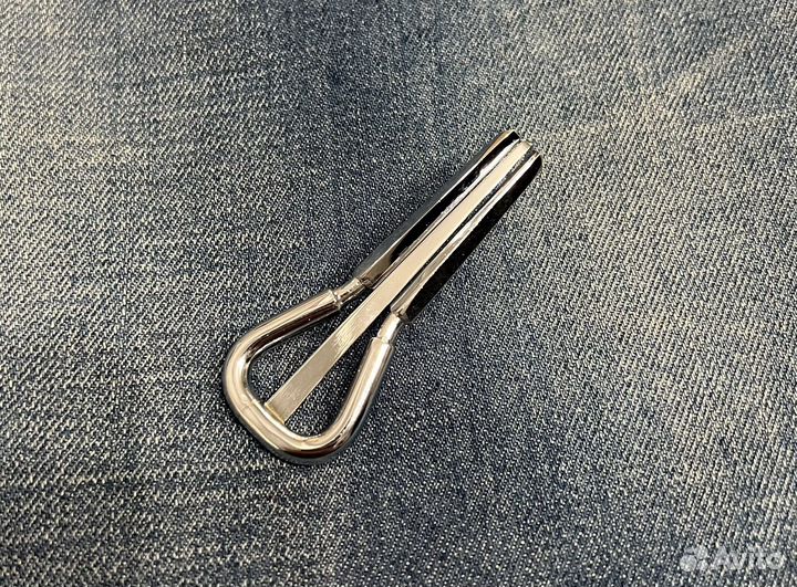 Варган из нержавейки с чехлом из дерева