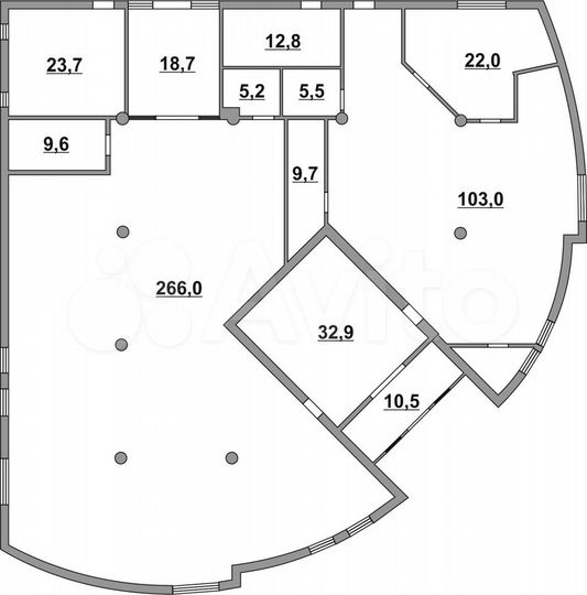 Свободного назначения, 527.6 м²