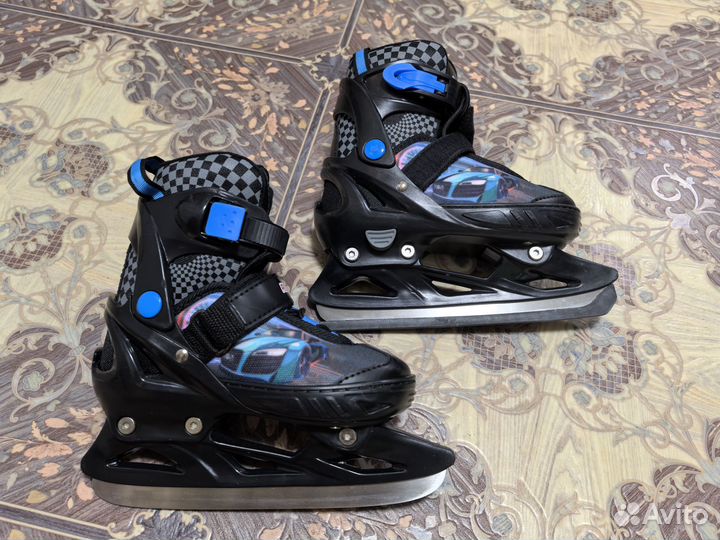 Коньки детские раздвижные 33 36