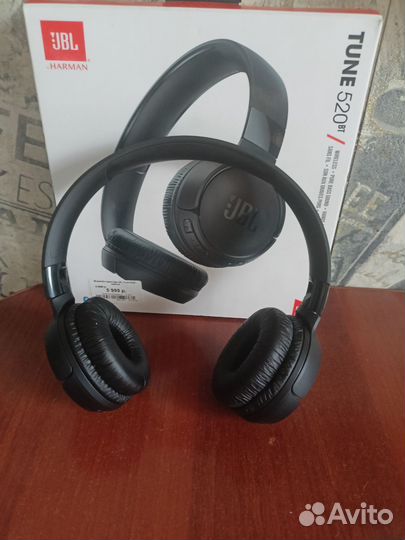 Беспроводные наушники jbl tune 520bt черные