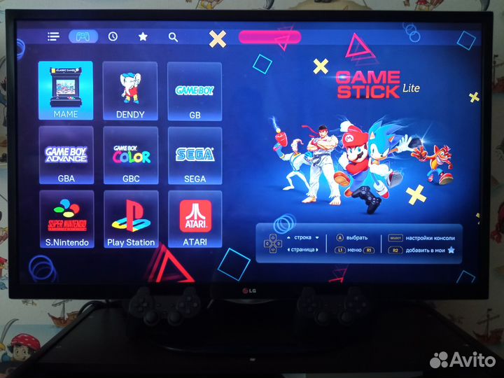 Game Stick Lite 64Gb улучшенная версия + 7000 игр