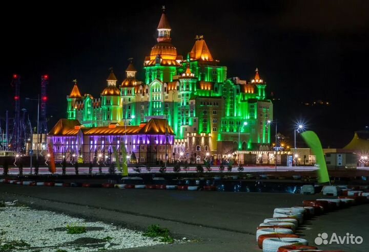 Тур поездка в Сочи 6 ночей перелет, прожив