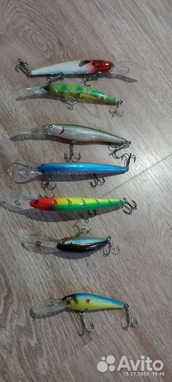 Воблеры для троллинга бу