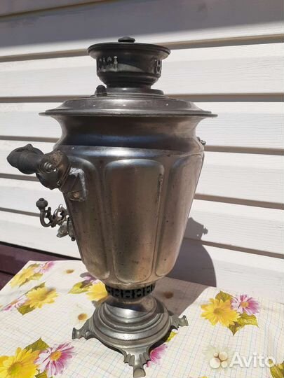 Самовар на дровах СССР