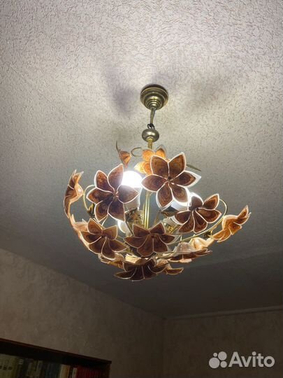 Люстра потолочная бу