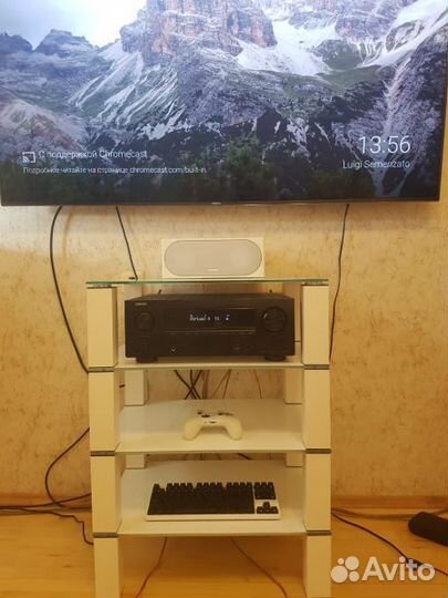 Белая стойка для hi-fi аппаратуры ТК 60*45.4/4 Н