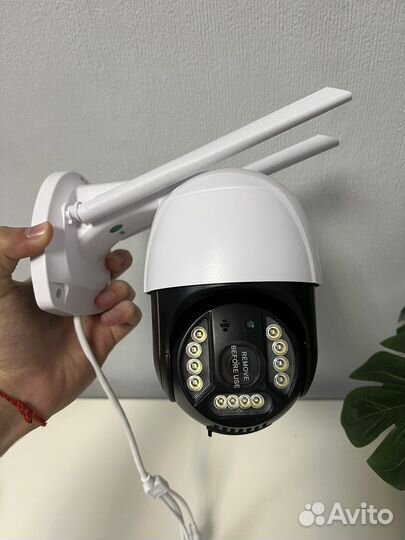 Уличная 4g камера 2 шт видеонаблюдения большая sim