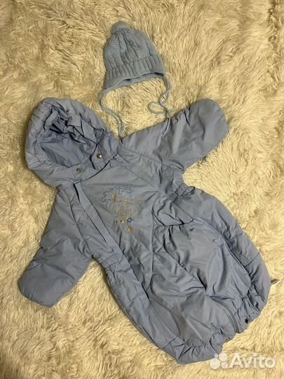 Комбинезон конверт для новорожденного