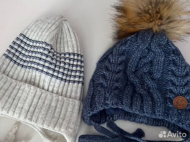 Шапка для малыша зима / осень