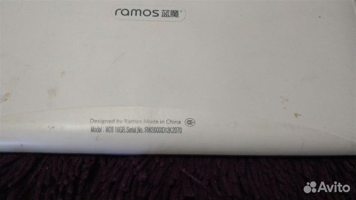 Планшет Ramos W28