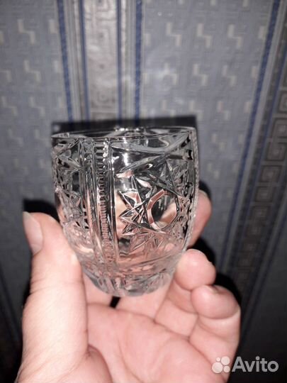 Хрустальные стопки СССР