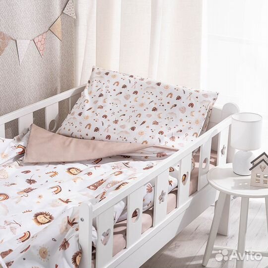 Комплект в кроватку Perina «Boho» 3 предмета