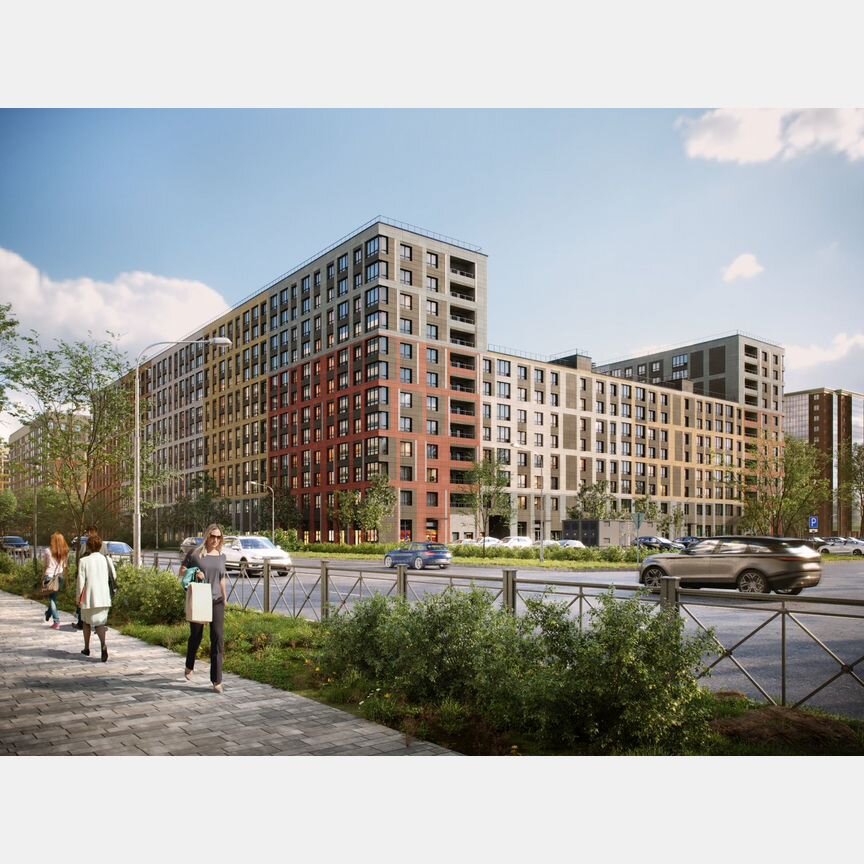 Квартира-студия, 27,9 м², 6/12 эт.