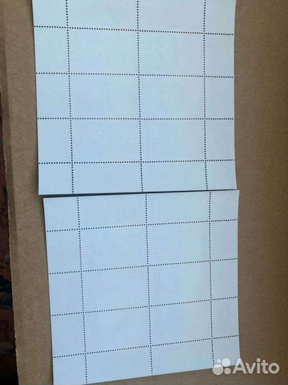 Марки Россия с новым годом два листа