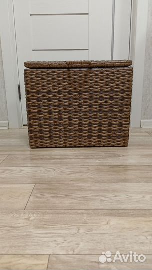 Сундук, ящик для хранения из ротанга