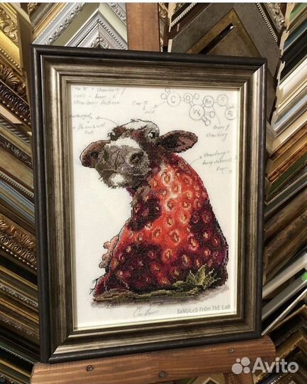 Вышивка крестом готовые работы