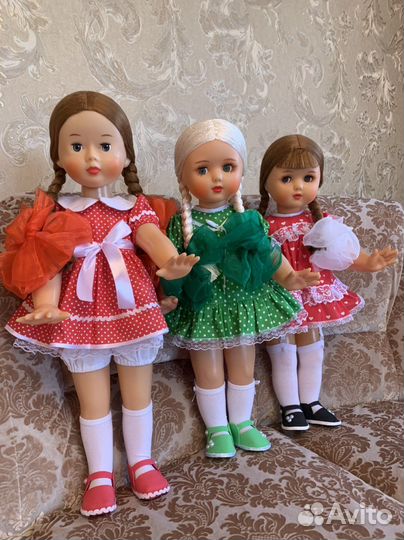 Куклы СССР Марина флиртушка и Нина
