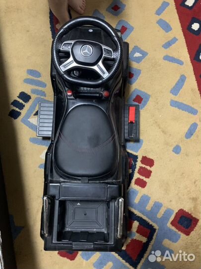 Детский электромобиль толокар mercedes amg g63