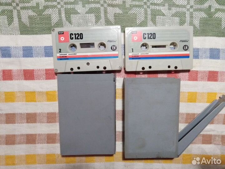 Студийные записи на импортных кассетах С60-С90