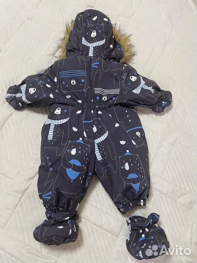 Комбинезон зимний 68 (6 мес)