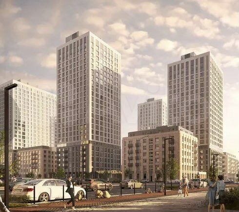 2-к. квартира, 75,4 м², 12/24 эт.