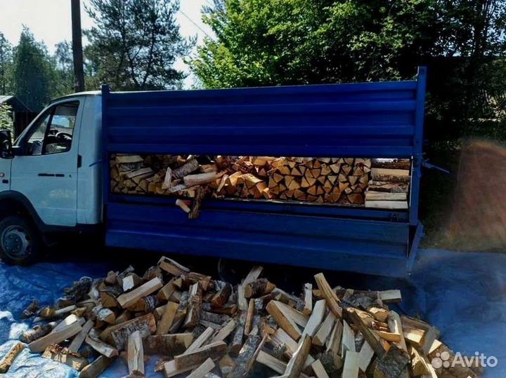 Дрова колотые березовые