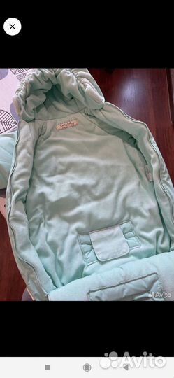 Детский зимний конверт комбинезон