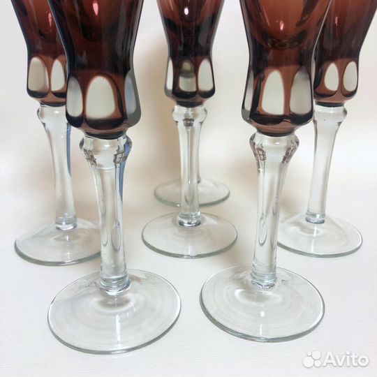 Фужеры (Рюмки) хрустальные времен СССР