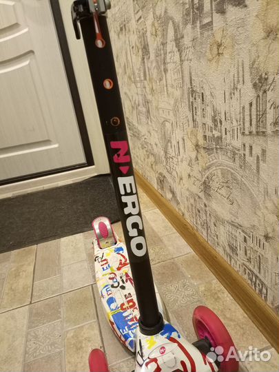 Самокат детский трехколесный бу