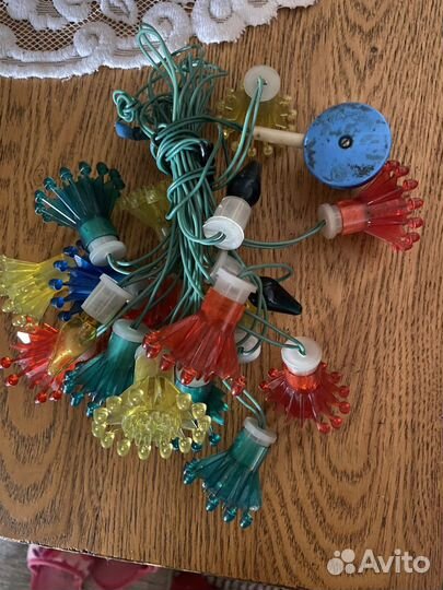 Новогодняя гирлянда СССР