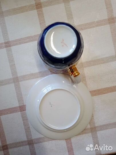 Чашка с тарелкой