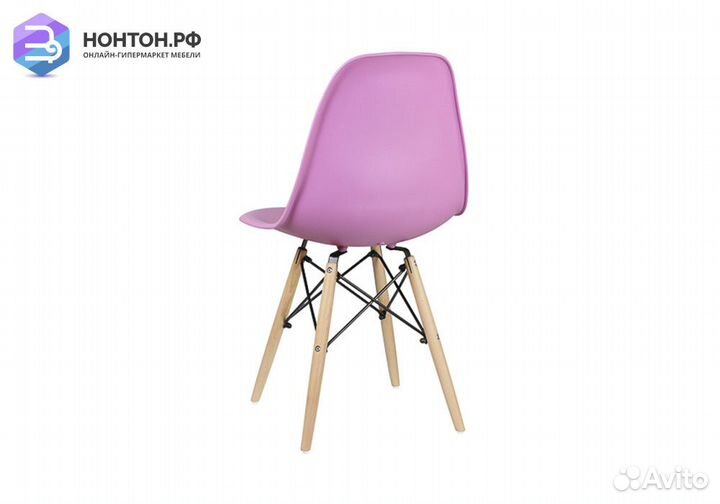 Стул обеденный Eames DSW розовый
