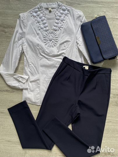 Офисная одежда на девушку S zara h&m